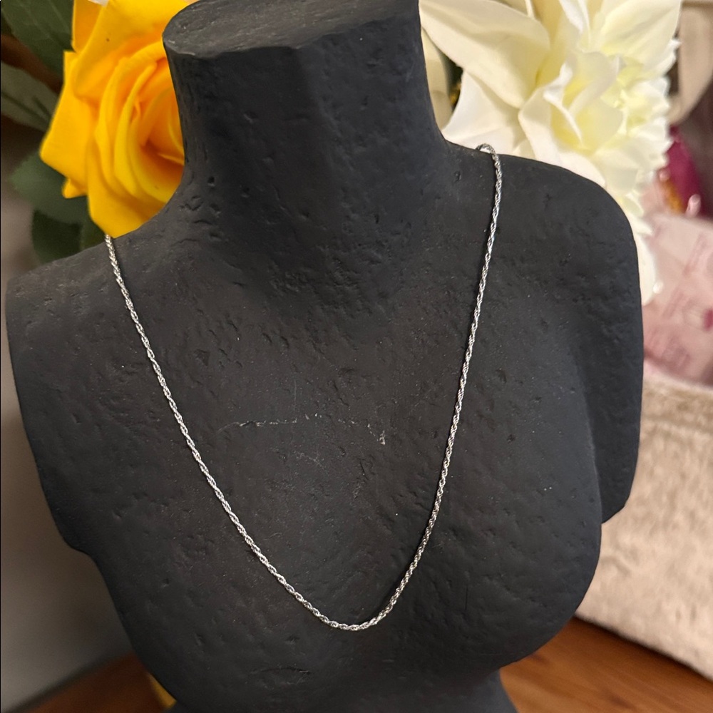 Sterling Silver 925 Necklace 24”